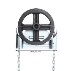 Roll Up Garage Door Jackshaft Chain Hoist For Garage Door Opener Chain Hoist