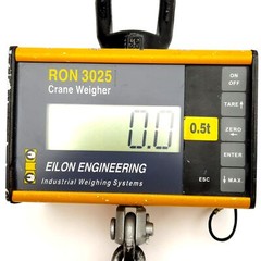 Eilon Engineering RON 3025 Crane Weigher, 0.5t Capacity, 5-Digit 1in LCD Display
