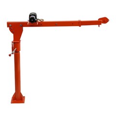 1100 LB Truck-Mounted Crane Hoist Truck-Mounted Crane with 12V Electric Winch