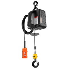 Electric Hoist Winch, 1100lbs 1500W Portable Power Winch Crane 22.9 ft Lifting