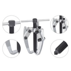 2.5″ 3-Jaw Gear Puller for Bearings, Pulleys Remove, High Carbon Steel