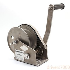 Stainless Steel Hand Winch 1200 Lbs Two-Way Self-Locking Manual