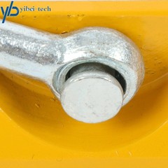 220lbs / 100 kg Magnetic Lifter Lifting Magnet Hoist 2.5 Safety Factor Yellow