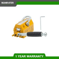 Permanent Magnetic Lifter 440lbs Lifting Capacity 2.5 Safety Factor Yellow