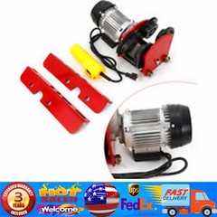 1 Ton Electric Hoist Trolley Overhead Motor Winch Hoist Lift Garage Crane