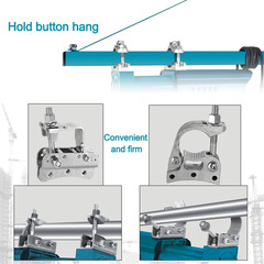 125-25 KG 35M 220V 1000W Aluminum Alloy Electric Hoist Industrial-Grade Miniatur