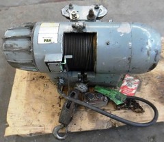 P&H HARNISCHFEGER, HOIST, 204147, 15FT LIFT, 500LB CAPACITY, 1/2 HP, 28 FPM