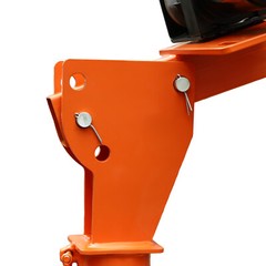 1100 LB Truck-Mounted Crane Hoist Truck-Mounted Crane with 12V Electric Winch