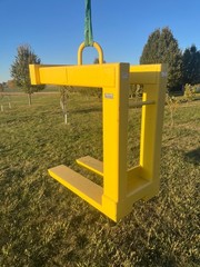 Caldwell 95-10-48 Fixed Fork Pallet Lifter 10 Ton 20K Cap 48″ L x 10″ W Forks