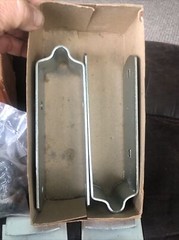 LAWRENCE BRO. INC #76 Zinc Plated HANGER For Doors 1 1/2” To 1 3/4” Thick -NOS-