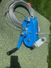 BRAND NEW Scaffold winch with wire / grip hoist ALBA T-500