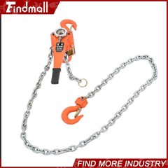 Findmall 6600lbs Capacity Lever Block Chain Hoist 10ft G80 Chain Wrench Hoist