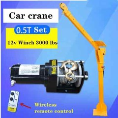 Truck-mounted Jib Crane Oil Drum Crane Loading and Unloading Small Crane