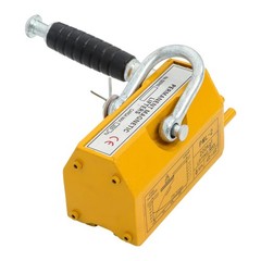 Magnetic Lifter 440lbs Lifting Capacity 2.5 Safety Factor Yellow Magnetic Crane