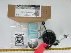 Babbitt Sprocket Rim Size 0 2-4 Diam. Cast Iron Adjustable Will Fit Valve T