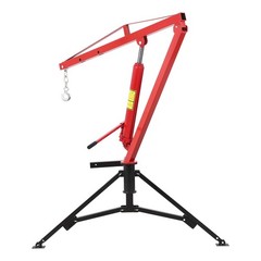 ⭐1000 lbs Heavy Duty Hydraulic Hitch-Mount Pickup Crane Hoist w/Adjustable Boom