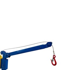 Small Portable Folding Crane Manual Lifting Machine Max.1100LBS Folding Elevator