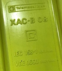 TELEMECANIQUE XAC-B 08 CRANE CONTROLLER, MANUAL CONTROLLER (APPROX 10m CABLE) — USED