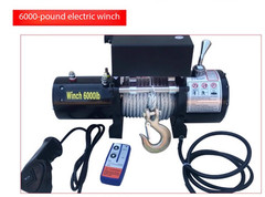 Electric Winch 12V/24V Off-Road Vehicle Self-Rescue Electric Hoist Winch