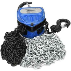 PRO-SOURCE Manual Hand Chain Hoist, 1,000 Lb Capacity, 10′ Lift Height