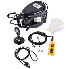 Electric Hoist Winch Wired Control w/ 98ft/30m Lift Height 500~1100lbs Capacity