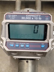 Porta-Weigh X-Plus MSI-4300 30,000 X 10 lbs Portable Hanging Crane Scale