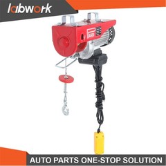 Labwork Electric Hoist 1320lbs Crane Winch with 14FT Wired Remote Control 110V