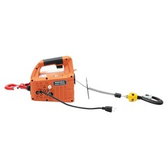 3in1 Portable Electric Hoist Winch 440lbs 1500W Wireless/Manual Control US 110V