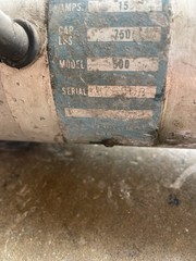 PARKE THOMPSON Capstan Hoist 115VAC 15A Model 500 750 LBS – Tested / Working