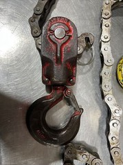 Coffing Hoist 1 Chain-1 1/2 Ton 2 Chain-3 Tons Chain Hoist Used Surplus. ID #6