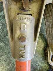 Chance Hoist 1 Ton Ratcheting Strap Hoist Hot Stick Linesman Tool – USED