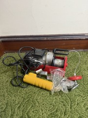 440 lb Electric Hoist Overhead Power Lift 120V Crane Lift With Remote Control