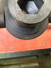 ACTEK SWIVEL HOIST RING 2″X 4 1/2 TPI 3″ LONG BOLT 30,000LB WLL LOT OF 4