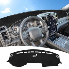 MASHA Dashboard Cover for Dodge Ram, Flannel Dashboard Pad Dash Mat Compatibl…
