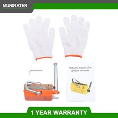 Magnetic Lifter Lifting Magnet 880lbs/400kg Pulling Capacity 2.5 Safety Factor