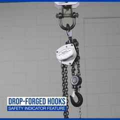 Strongway Manual Chain Hoist, 6600-Lb. Capacity, 20ft. Lift