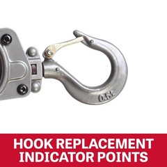 JET 1/2-Ton Mini-Puller Lever Hoist, 10′ Lift (Model 1/2 Ton, Gray
