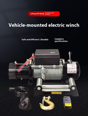 Electric Winch 12V/24V Vehicle-mounted Mini Crane Off-road Vehicle Self-rescue