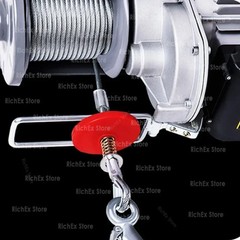 Mini Electric Hoist 220V Home Use Small Crane 1 Ton/0.5T Winch Renovation Crane