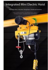 Electric Hoist for Home Use 220V Compact Integrated Hoist with Traveling Trolley
