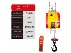 Little King Kong Mini Electric Hoist Motor 220V Small Hoist for Domestic Use