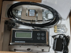 20,000 LB CALIBRATED S-TYPE LOAD CELL INDICATOR CRANE SCALE 1 LB accuracy