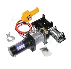 Car Mounted Small Crane Vehicle Traction Self Rescue Trailer Winch Hoist