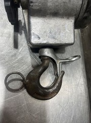 Chance Hoist 1 Ton Hot Stick Ratcheting Strap Hoist. Item ID #33. Used Surplus