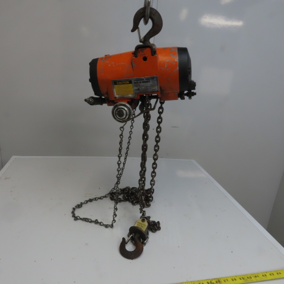 Gardner Denver K5HA05LRSAAA05 KG-5 Air Hoist Rope Control 550LB Cap. 10′ Lift