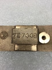 P&H 78F443 CRANE COLLECTOR SHOE CONTACT NEW