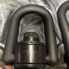 ADB Heavy Duty Hoist Ring 31325 Rated 10,000lbs Req Torque 230 Ft lbs