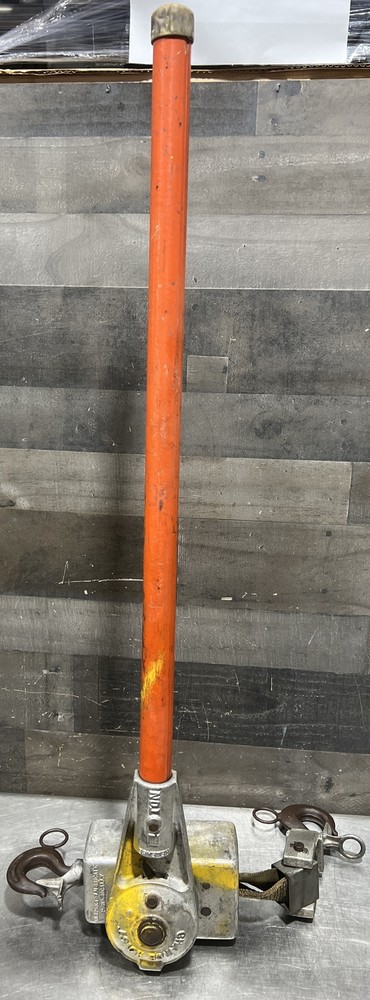 Chance Hoist 2 Ton Hot Stick Ratcheting Strap Hoist. Item ID 2. Used Surplus
