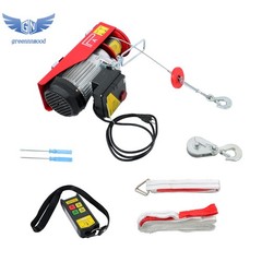 880lb Electric Hoist with 328ft Remote Control 110 V, 40ft/20ft Lifting Height