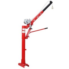 Hydraulic 1000LBS Pickup Truck Crane 360° Swivel Hoist Lift 38″-59″ for Factory